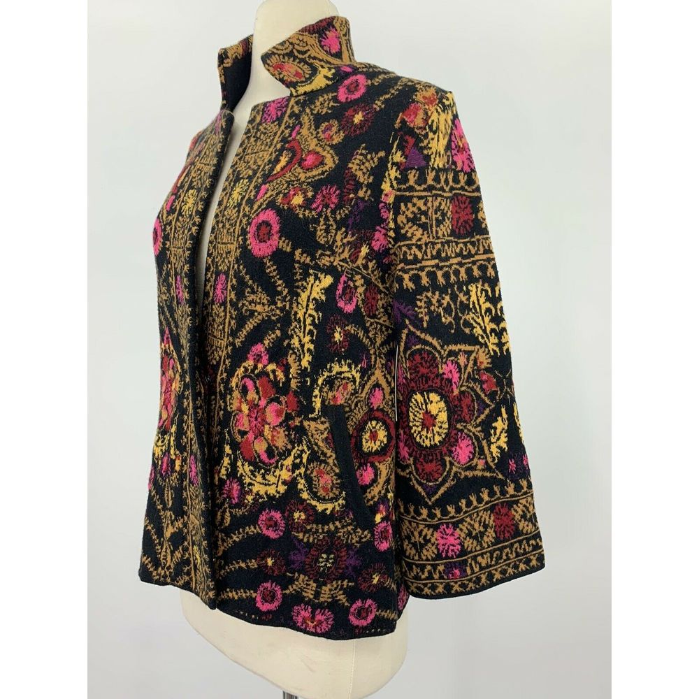 Anthropologie Moth Tapestry Floral Sweater Rare - Picture 3 of 8